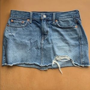 Denim skirt